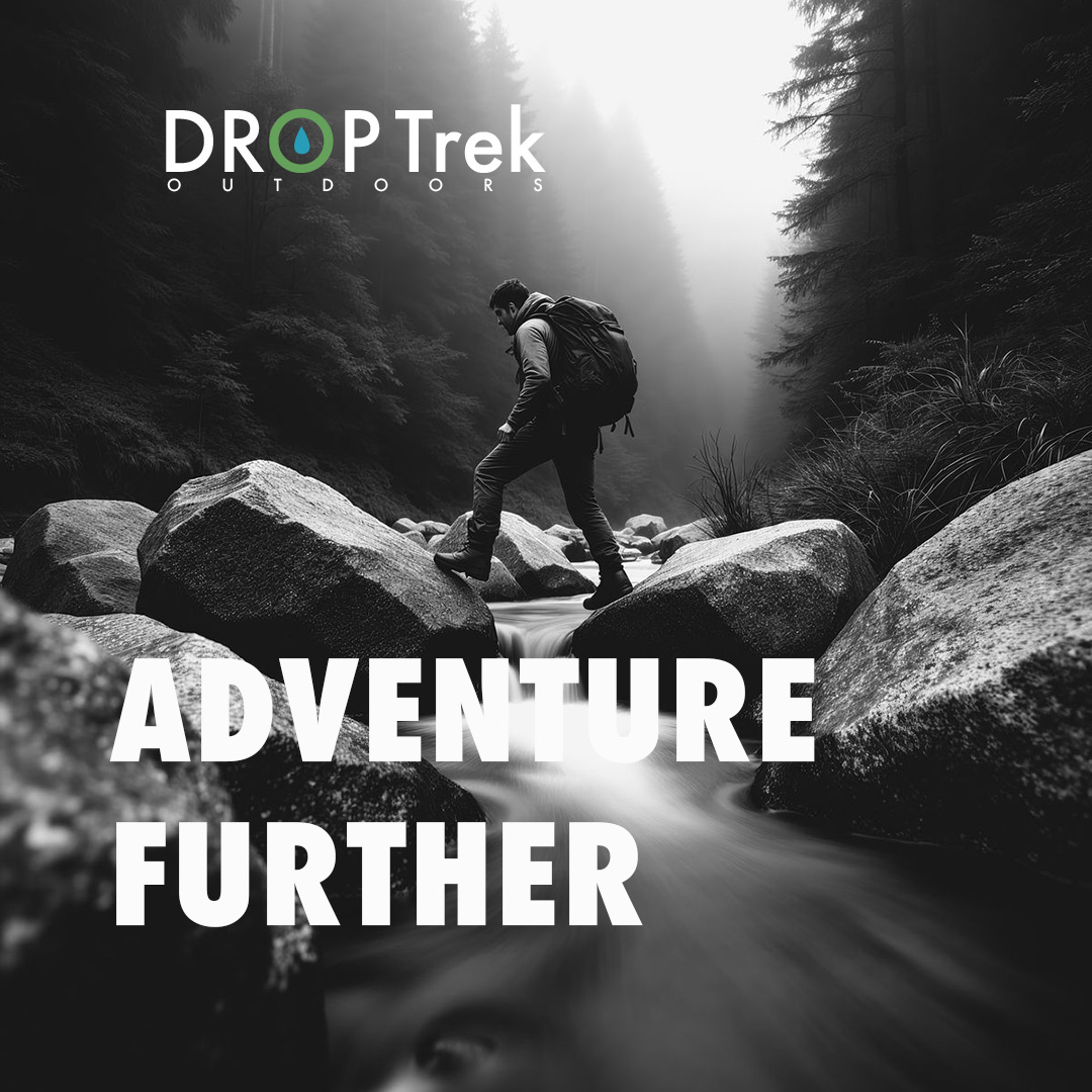 DropTrek Outdoors static ad application