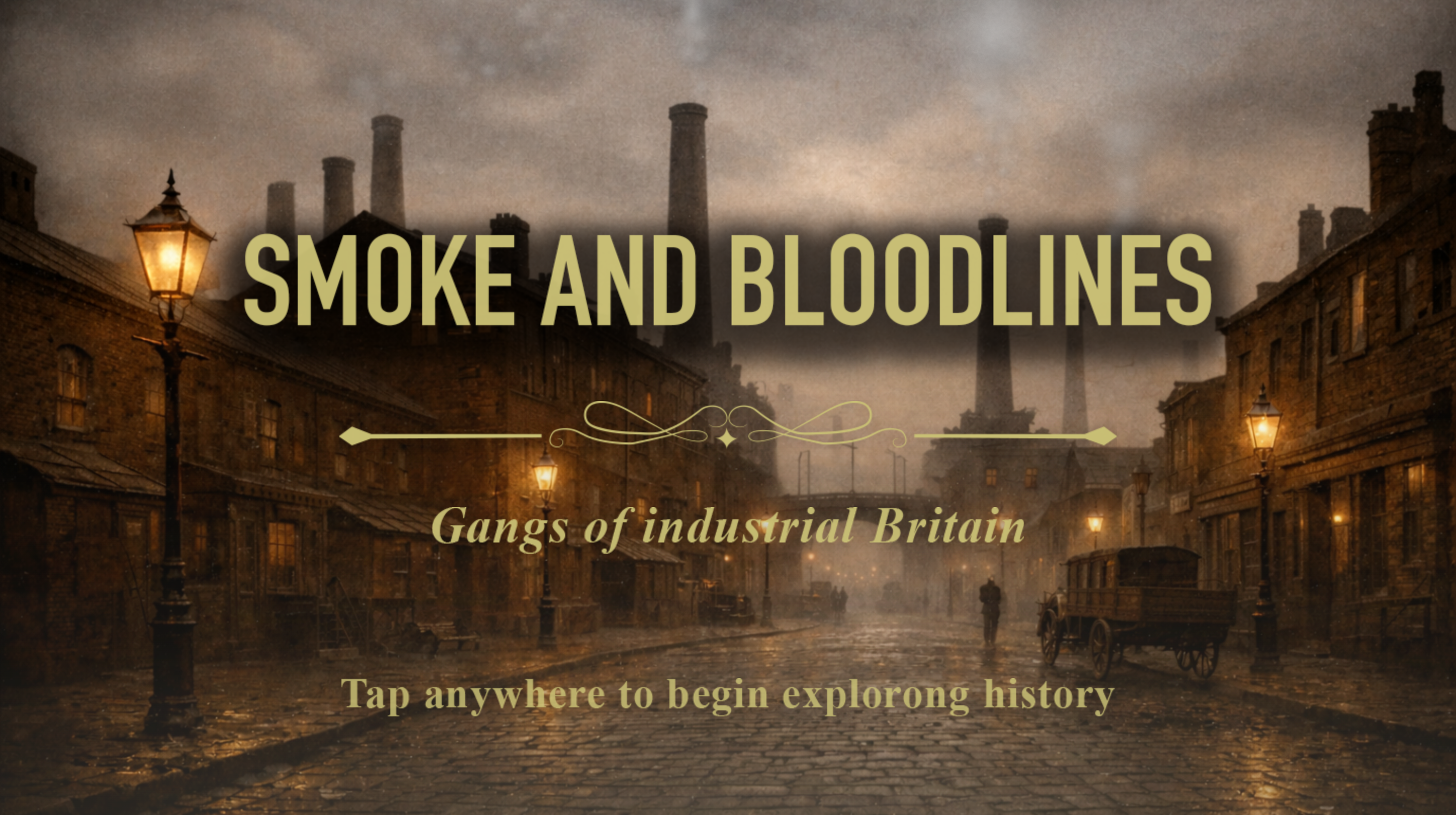 Smoke and Bloodlines intro screen